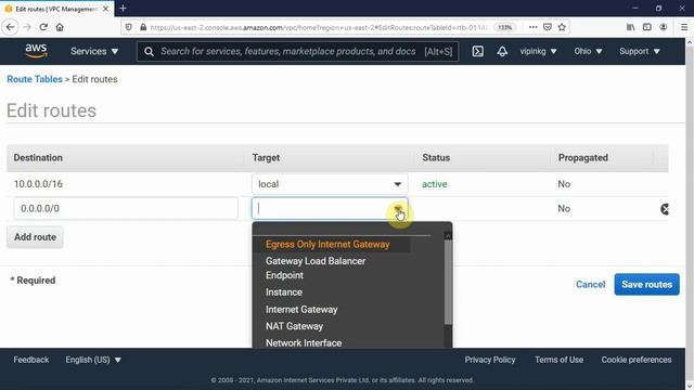 9 How to create AWS VPC Routing Table | AWS Virtual Private Cloud | AWS VPC for Beginners смотреть онлайн
