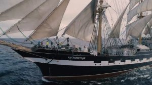 Парусник Крузенштерн / Kruzenshtern Ship