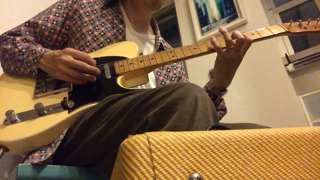 Jazz Blues Guitar licks with Fender telecaster on Fender pro junior Ⅳ amplifier, Clean Creamy sound смотреть онлайн