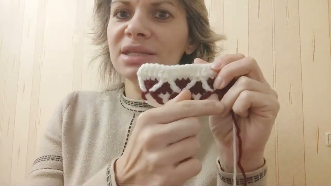 Ленивый Жаккард Крючком