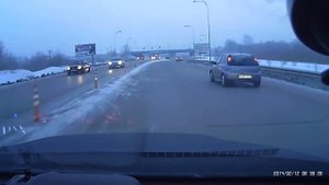 Кемерово. Водятел на Притомском