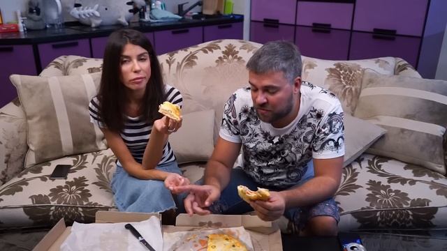 Обзор доставки Crazy Brothers Москва. Четырехэтажная пицца или лазанья или пирог?;) #PRostoEda