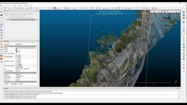 Vegetation segmentation and classification in CloudCompare: Training and Point Cloud Classification смотреть онлайн