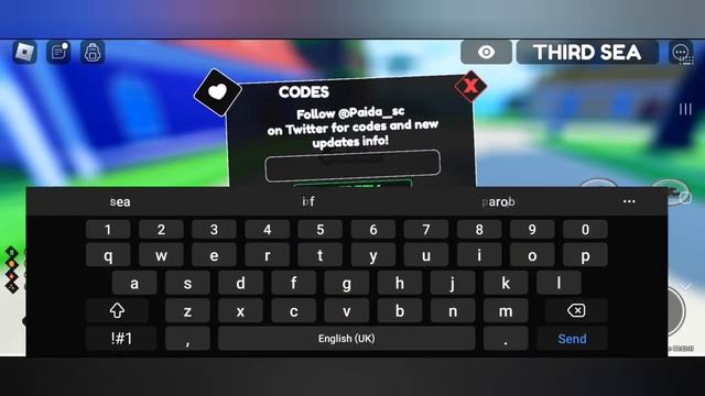 [THIRD SEA] ONE FRUIT SIMULATOR CODES *UPDATE* NEW WORKING CODES ROBLOX ONE FRUIT SIMULATOR смотреть онлайн