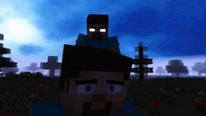 "Fear" - A Minecraft Music Video / Steve & Herobrine & Null / part 5