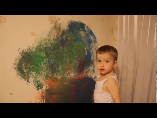 Как мальчик рисует (8K 60fps UHD)