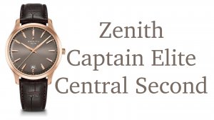 Zenith Captain Elite Central Second
