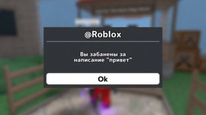 Если ROBLOX Забанит ТЕБЯ!?