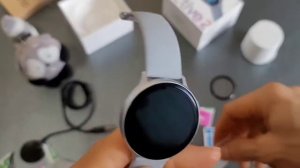 Как просто наклеить защитное стекло на Samsung Galaxy watch active 2