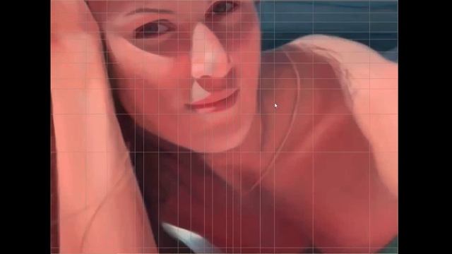 Рисование портрета в Photoshop смотреть онлайн