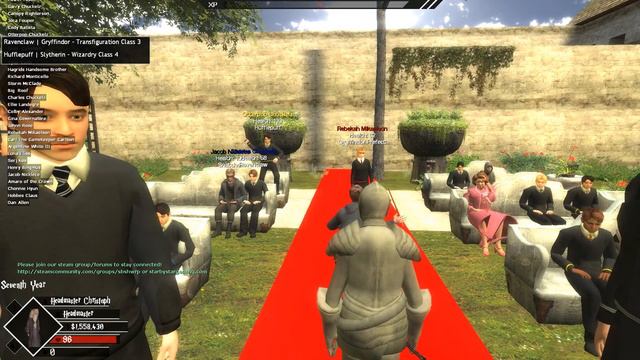 David and Luna Elios Wedding on HogwartsRP смотреть онлайн