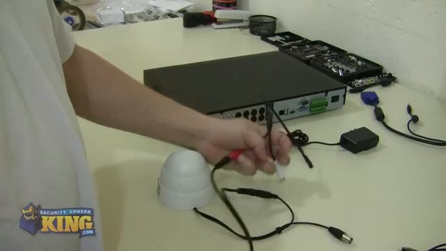 Connect Plug and Play Cable to your DVR, Microphone and Camera смотреть онлайн