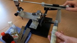 Заточка ножа M390, ч2 - чистовая заточка и финиш на Soft, Hard и Translucent Arkansas.