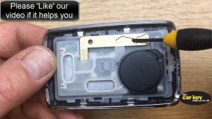 Renault Kadjar keyless Card Key Battery HOW TO Change