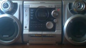 Музыкальный центр Samsung MAX-T35. Проверка звука,FM Radio.AUX.