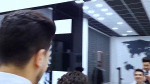 Голиб Юсупов посетил салон Everest в Душанбе.