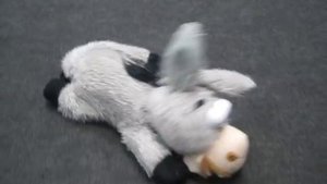 Мягкая игрушка СМЕЮЩИЙСЯ ОСЛИК