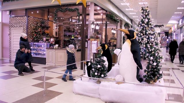 Новогодние поздравление из ТРЦ Фортуна №10 смотреть онлайн