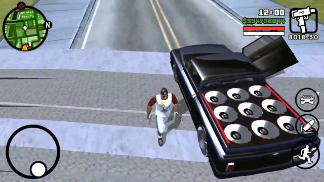 GtaSA Slamvan Custom & V Radio смотреть онлайн