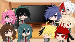 Some of class 1A react to Izuku’s ship! || Deku harem/dekubowl || Miko-San?