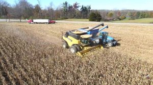 2020 Corn Harvest near New Madison Ohio.