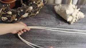 Вяжем узлы. Узел Заячьи уши (двойной проводник) - как вязать