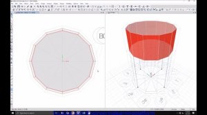 Elevated water tank design in etabs and detailing