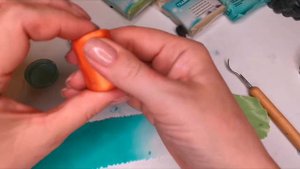 Серьги из полимерной глины.  Мастер класс