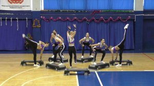 Команда "Янтарь". Степ-аэробика 14-16 лет. Финал. 26.12.21