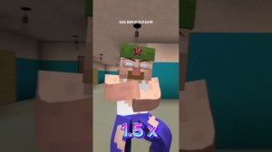 батя ушел за хлебом в Minecraft! но на разных скоростях. автор @titwow