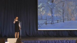 Евгений Евтушенко " Идут белые снеги". Выступление студентки группы 22 ИСв Штейнгель Анастасии