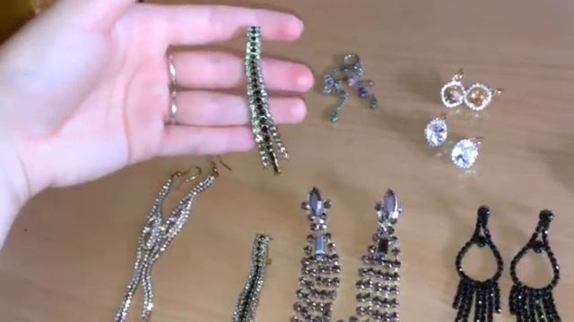 Мои серьги. Бижутерия! Красотищааа смотреть онлайн