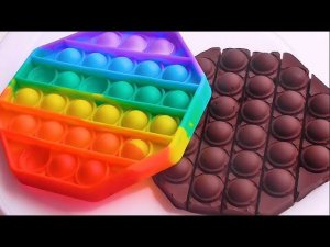 Проверяю лайфхак из TIK TOK - ШОКОЛАДКА ИЗ POP IT  ШОКОЛАДКА ИЗ ПОП ИТ !!!