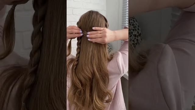 #прическинакаждыйдень #прическинадлинныеволосы #прическидлясебя #косички #прическидлядевочек