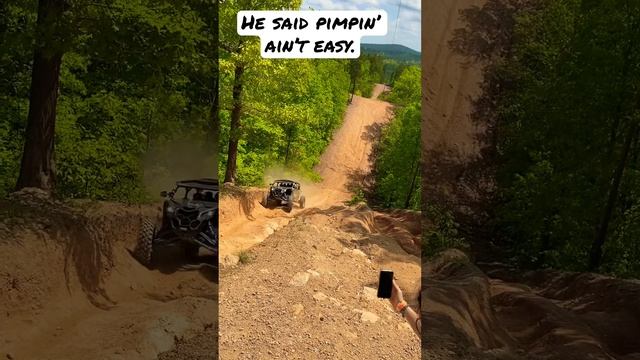 Badass Can Am Maverick Xds turbo makes power line hill look easy… Indian Mountain Atv park смотреть онлайн