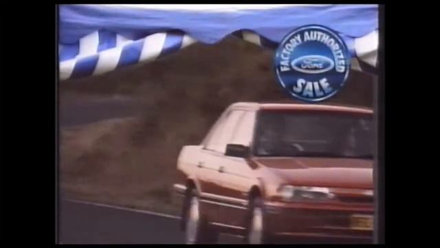 Ford Motor Company / Australia "Tent Sale" _ TVC ( 1991 ) смотреть онлайн