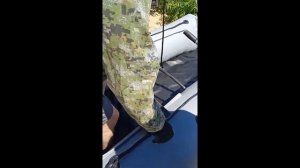 Первый опыт на лодке ПВХ по реке Оке. Я штурман!!!