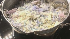 Высаливание мыльных остатков
