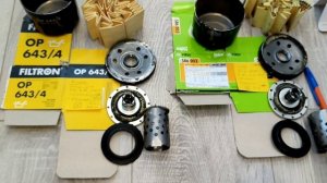 Аналоги масляных фильтров MANN W75/3 и W7003 (М20х1.5, h=50-65 мм, Ø = 76 мм). Дастер, Сандеро.