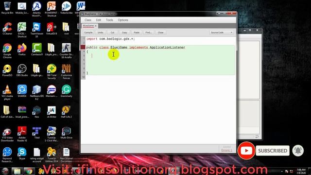 BLUEJ LIBGDX TUTORIAL: HOW TO GENERATE YOUR FIRST PROJECT FOR ANDROID GAME PART 2 смотреть онлайн