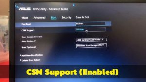 Set Boot USB ASUS Notebook Set bios Rom boot