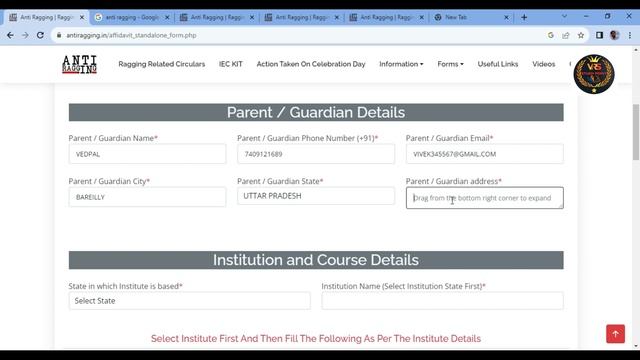 Anti-ragging undertaking/Affidavits I पालीटेक्निक UPBTEUP/B.TECH/AKTU/AICTE/UNIVERSITY को कैसे भरें