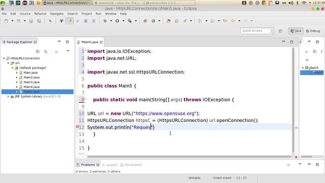 26 JAVA Networking Http & Https URL Connection смотреть онлайн