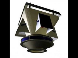 Клапан дыхательный совмещенный КДС 1500  Общий вид 3D