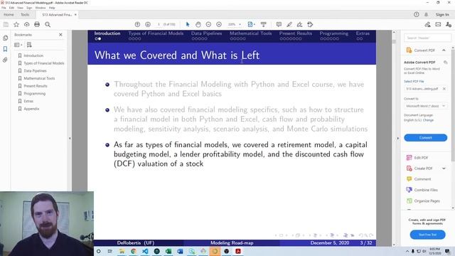 Introduction to Advanced Financial Modeling - Advanced Financial Modeling смотреть онлайн