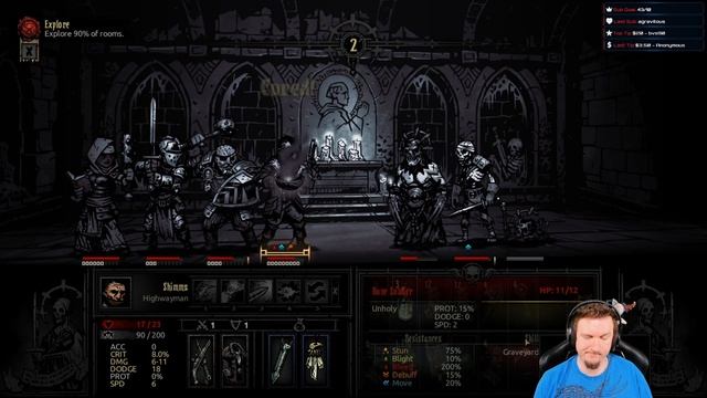 Darkest Dungeon Challenge Run Playthrough - No Light, All Bosses, Stygian | 18 смотреть онлайн