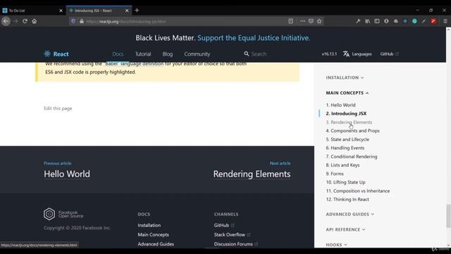 #12 - Hooks and Functional components -  React Javascript Beginner's Course