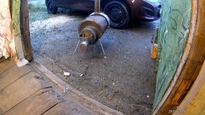 Самодельная печка для палатки