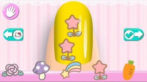 Делаем маникюр. Мультики для девочек. Салон красоты.