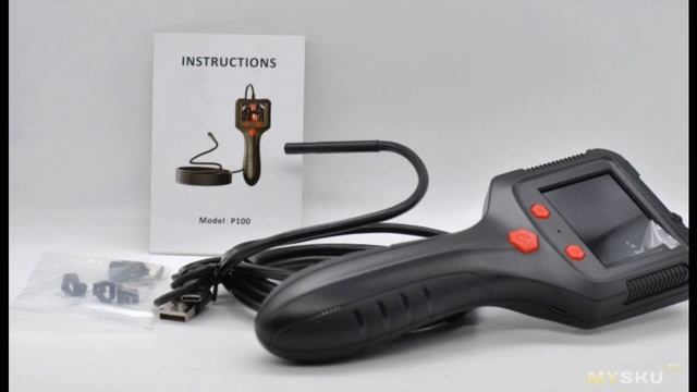 Инспекционная камера с экраном P100 LCD Endoscope | #Обзор смотреть онлайн